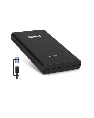 HXD25U30-CX  BOX HDD - SSD 2.5" USB 3.0 SATA III  USB-A+USB-C