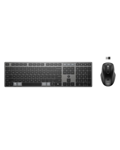 Kit Tastiera e Mouse wireless e Bluetooth dual-mode HP 725 (layout inglese)