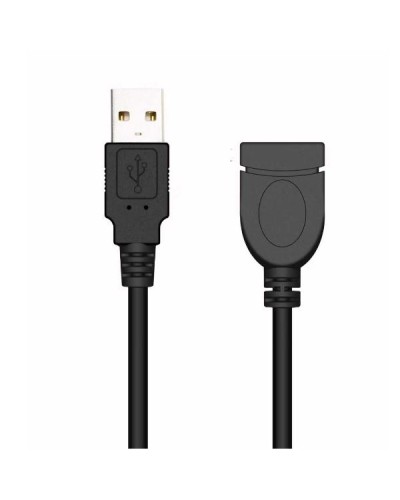 NILOX TECH - Cavo di estensione con connettore USB A 2.0 a connettore USB-A 2.0, maschio a femmina, lunghezza cavo 1.8 mt