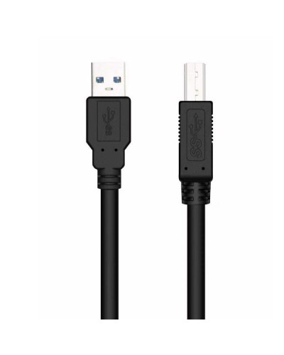 NILOX TECH - Cavo di collegamento con connettore USB-A 3.0 a connettore USB-B 3.0, maschio a maschio, lunghezza cavo 1,8 mt