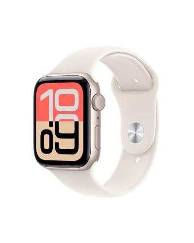 Apple Watch SE 3 GPS, Cassa 44 mm in alluminio galassia con Cinturino Sport galassia - M/L