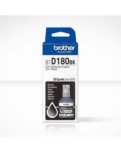 Flacone inchiostro Nero Brother BTD180BK