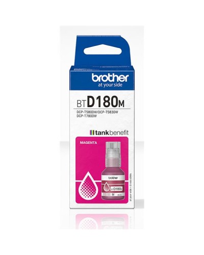 Flacone inchiostro Magenta Brother BTD180M