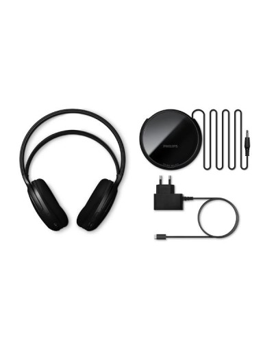 CUFFIE OVER-EAR PER TV - WIRELESS CON BASE