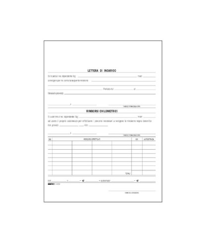 CF100 BUSTE NOTA SPESE