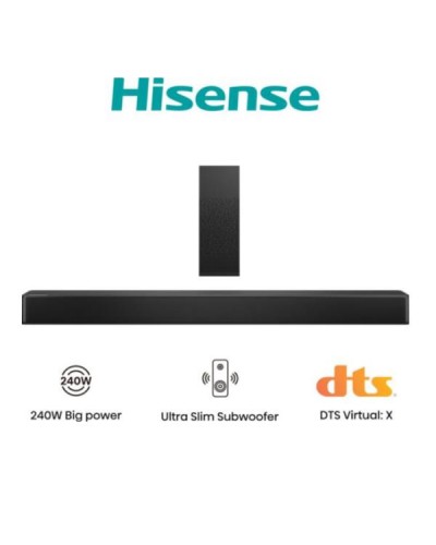 SOUNDBAR HS2100 2.1 DOLBY + SUBWOOFER BLUETOOTH 240W