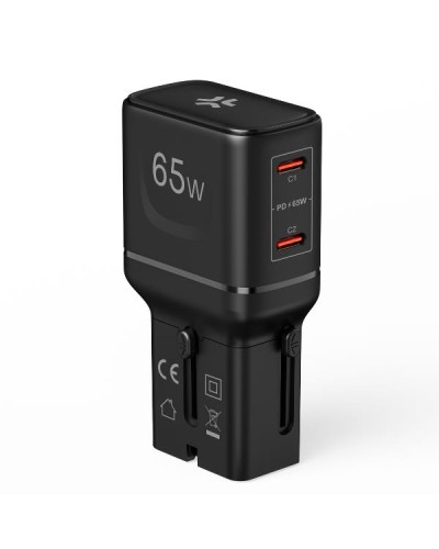 MULTIPLUGSL65W - 65W Multiplug Slim Travel Charger