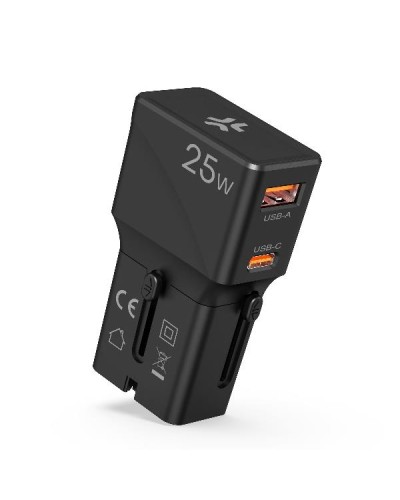 MULTIPLUGSL25W - 25W Multiplug Slim Travel Charger