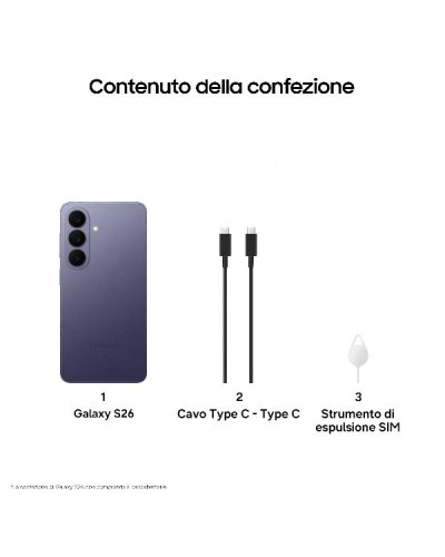 GALAXY S26 12+256GB Cobalt Violet