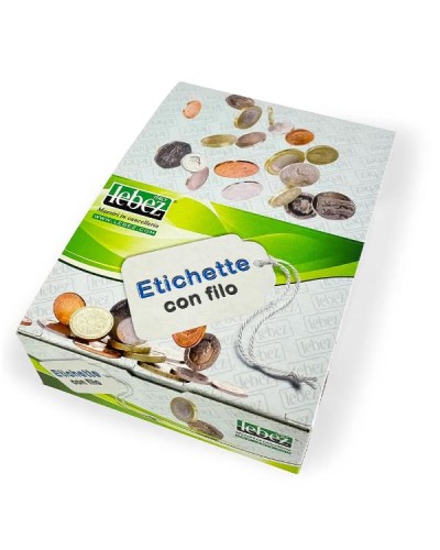 CF1000 ETICHETTE CON FILO 11X29MM