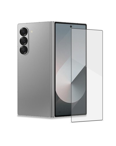 FULLGLASS - Vetro 9H con bordo colorato nero compatibile con Samsung Galaxy Z Fold 8 Ultra/ Z Fold 7/ Z Fold 7 Enterprise Editi