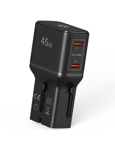 MULTIPLUGSL45W - 45W Multiplug Slim Travel Charger