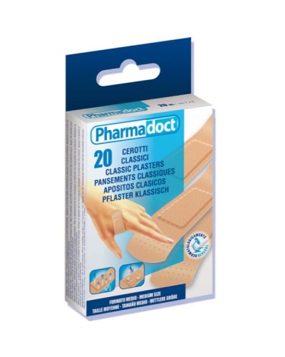 CEROTTI PHARMADOCT - CEROTTI CLASSICI 7x2cm - 20 CEROTTI