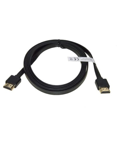 CAVO PIATTO HDMI® ULTRA SLIM 4K CON MINI CONNETTORI SALVASPAZIO MT 1,8