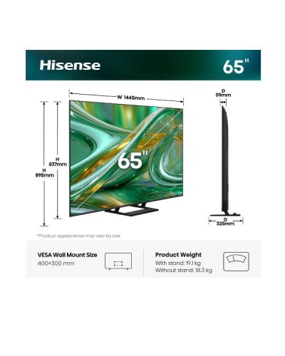 65 E89S MINI LED 4K ULTRA HD SMART VIDAA REFRESH RATE 144HZ