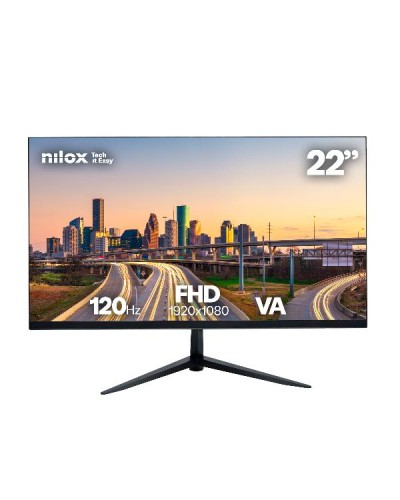 NILOX TECH - Monitor 22" 120Hz/IPS/VGA/HDMI
