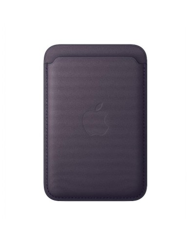 Portafoglio MagSafe in tessuto FineWoven per iPhone - Viola mezzanotte