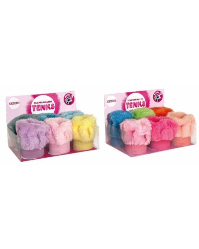 2 ESPOS.DA 6 TEMPERAM. PELUCHE ASS