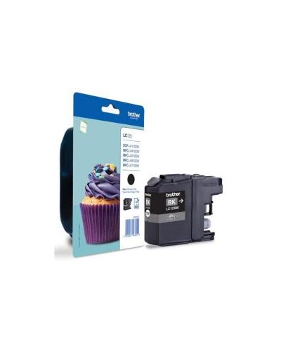 Cartuccia inchiostro Nera Brother LC123BK