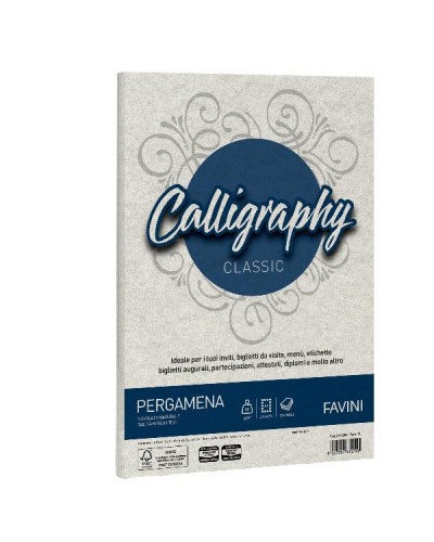 CALLIGRAPHY pergamena - Perla - 90g/m2 – 50 fogli