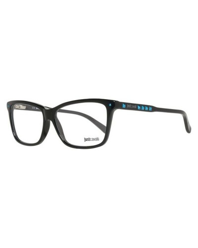 Just Cavalli JC0624 : Lunettes Femme Noir Brillant, Taille 54 - Design Élégant
