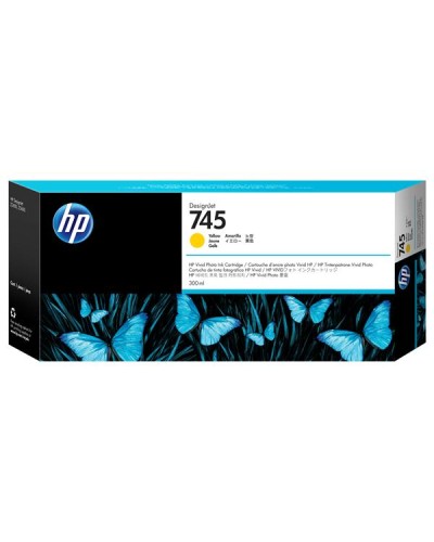 HP 745 DA 300 ML GIALLO