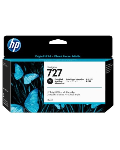 Cartuccia inchiostro nero fotografico DesignJet HP 727, 130 ml