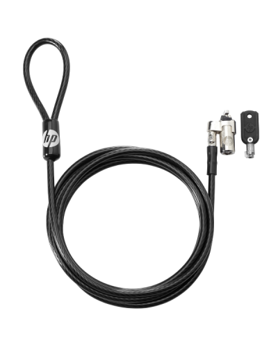 Cavo di sicurezza HP con lucchetto e chiave da 10 mm