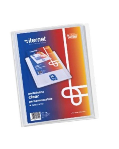 PORTALISTINI CLEAR PERSONALIZZABILE – 10 fogli