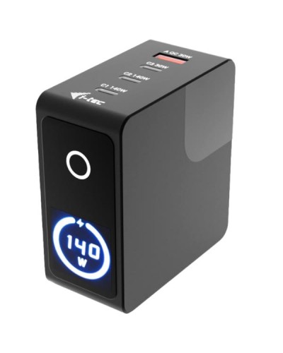 Universal Intelligent GaN 140 W Charger (3×USB-C, 1×USB-A), Priorità di ricarica in base alla necessità dei dispositivi