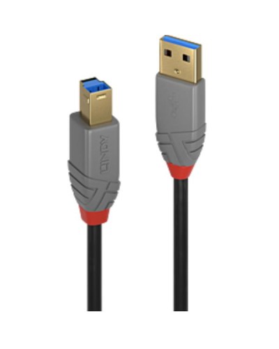 Cavo USB 3.2 Tipo A a B, 5 Gbit/s, Anthra Line, 0.5m