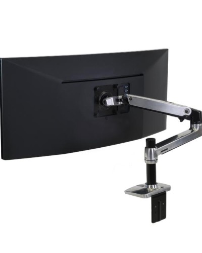 Braccio LX da tavolo per monitor in alluminio
