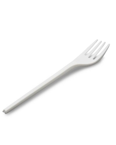 Forchette Bianche CPLA Bio 25 pz