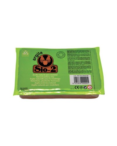 Panetto Argilla 1,5kg Rosso