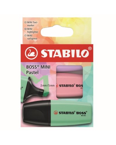 BOSS MINI PASTEL - 3 PEZZI