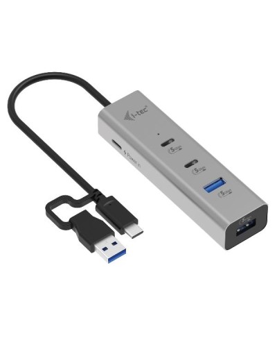 HUB MTL USB-C/USB-A 4 porte USB + PD 85W