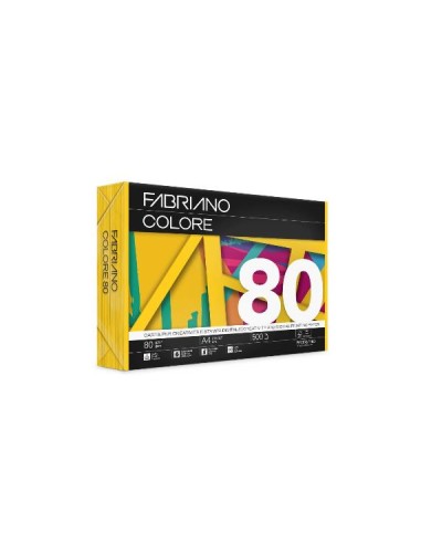 FABRIANO COLORE GIALLO - A4 80g 500 fogli