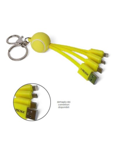 CF12 Cavi Ricarica Jannik Sinner con Pallina Tennis