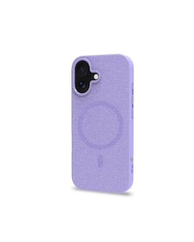 Cover iPhone 17 Glitterata Blu con Magsafe