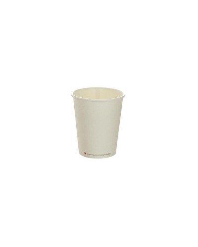 Bicchieri FibrAware PAP 210ml Bianco 50pz