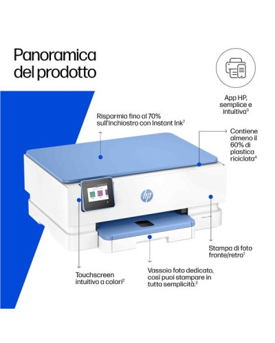 Stampante multifunzione HP Envy Photo 7231