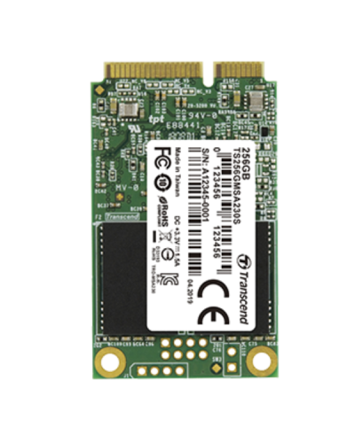 TS256GMSA230S - SSD mSATA da 256GB, SATA3, 3D TLC