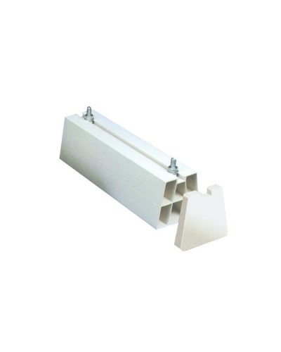 SUPPORTO ANTIVIBRANTE A PAVIMENTO "FERRARI" - TRAPEZOIDALE - PORTATA MAX 300KG - H: 80 L: 450 P: 80MM