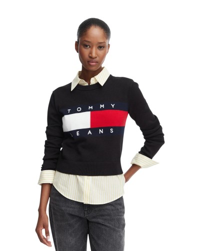 Tommy Hilfiger Jeans Stickat Kvinna