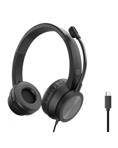 Cuffia Stereo USB-C con Microfono Riduzione Rumorosità