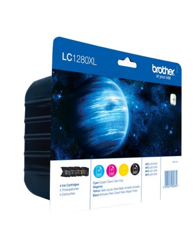 Valuepack 4 cartucce inchiostro Brother LC1280XLVALBP