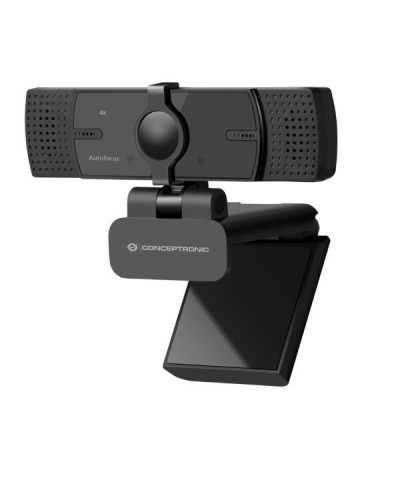 WEBCAM 4K 8.3MP AUTOFOCUS CON DOPPIO MICROFONO (Adattatore USB-C incluso)