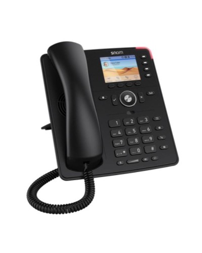 Snom D713 Telefono IP Gigabit Nero con Display a Colori