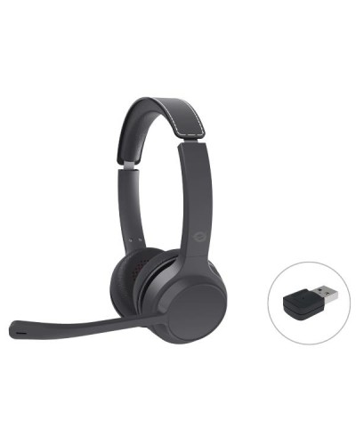 CUFFIE STEREO BLUETOOTH 5.3 con Adattore Bluetooth - Microfono con tasto Mute, Noise cancelling