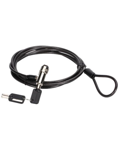 Lucchetto per Notebook con chiave, slot nano, 1,8 m